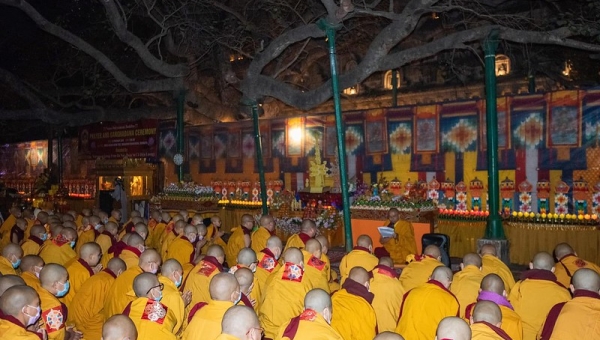 The 9th Arya Kshema Begins with Mahayana Sojong Vows 