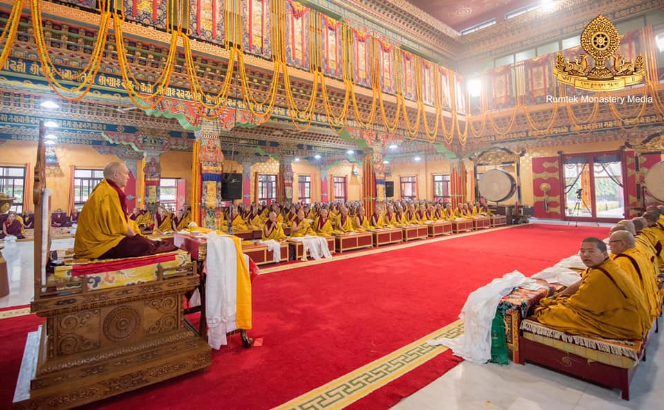 His Eminence Goshir Gyaltsab Rinpoche Inaugurates the 5th Arya Kshema