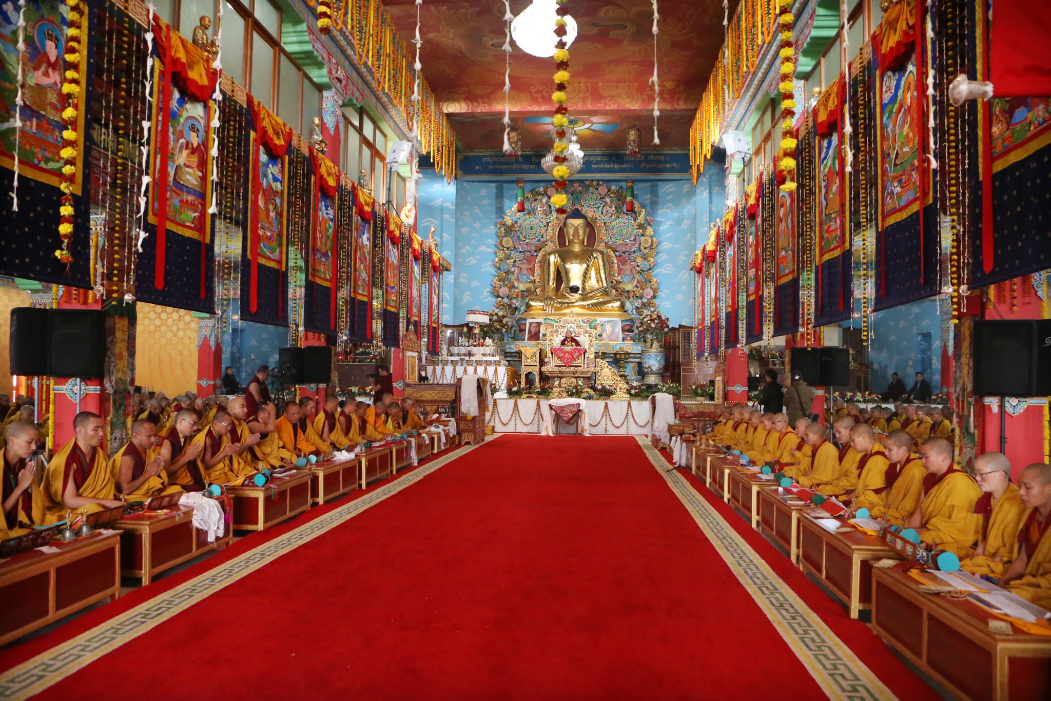 The Gyalwang Karmapa Presides over White Tara Puja, “Bestowing all Siddhis”